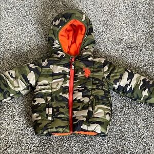 US Polo Assn  Camouflage Jacket 18 Months